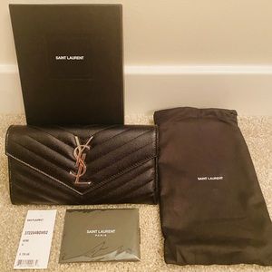 Authentic YSL Wallet